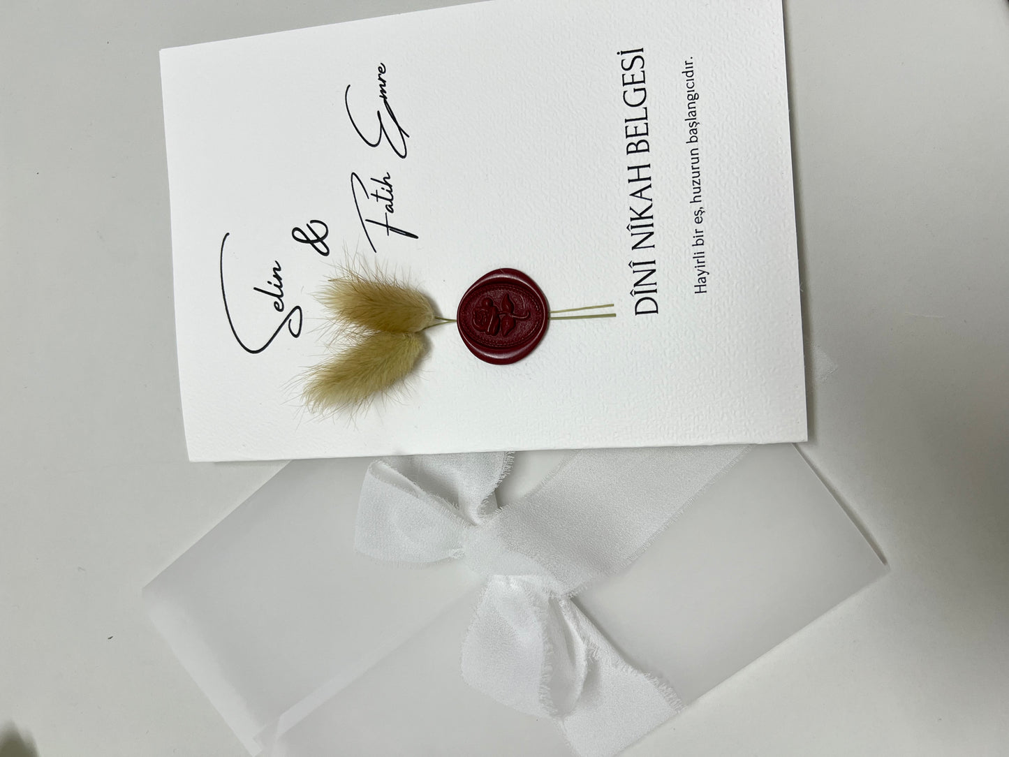 Islamische Eheurkunde - Dini Nikah Akdi