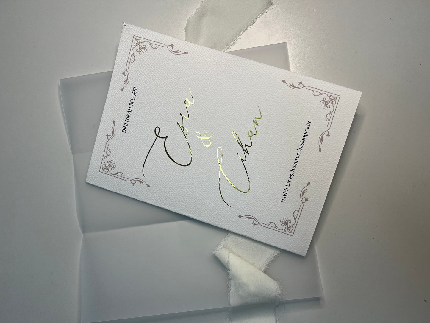 Islamische Eheurkunde - Dini Nikah Akdi